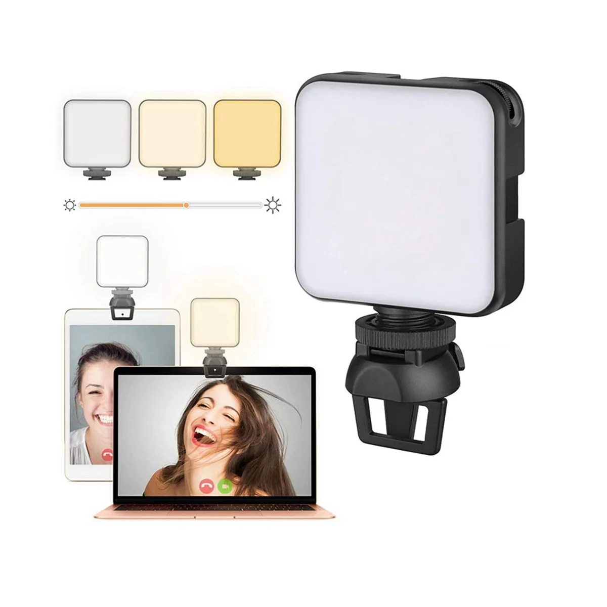 

Fill Light Type-C Port Video Conference Adjustable LED Lamp Phone Camera Computer Live Broadcast Photography Light