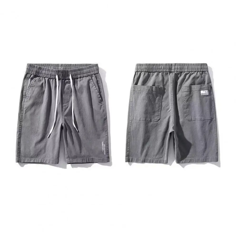 

Спортивные шорты, тонкие летние однотонные свободные шорты на шнуровке для спортзала, спортивная одежда