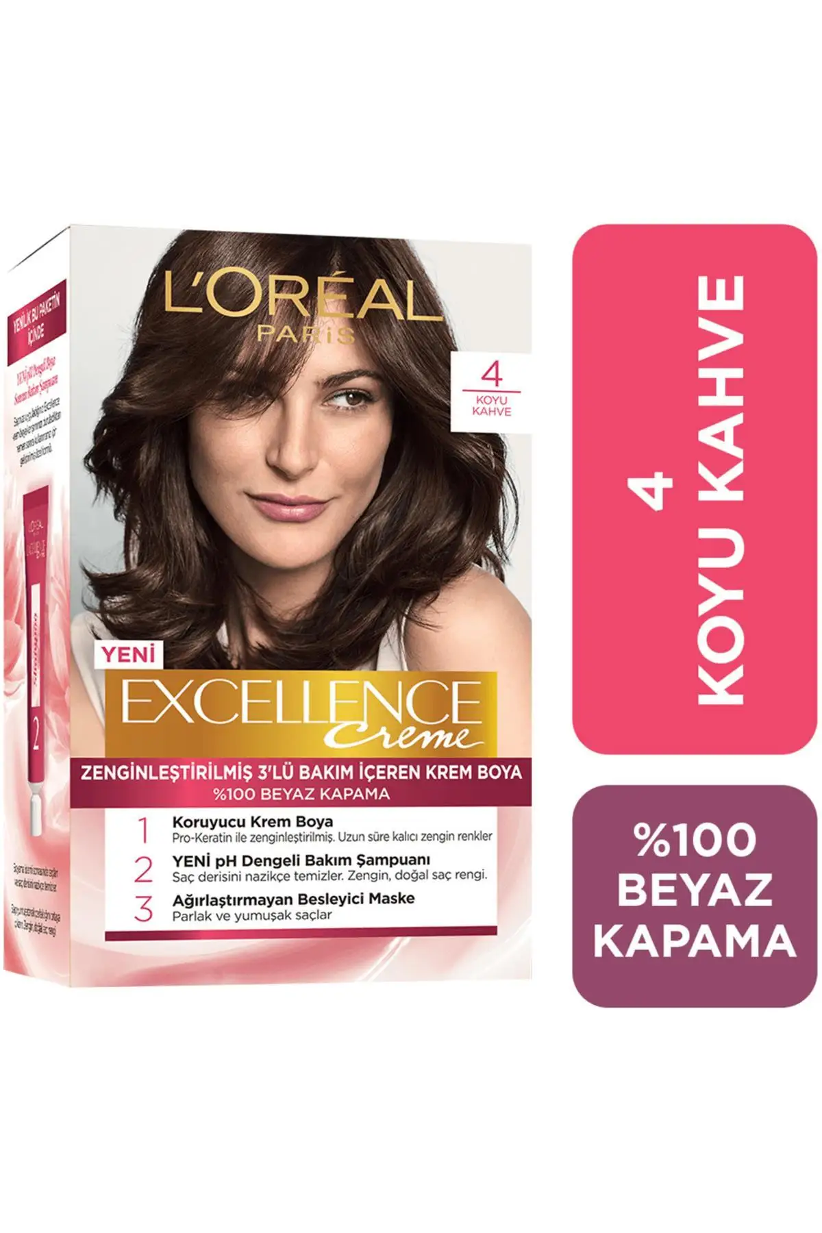 

Бренд: L'Oreal Paris Excellence крем кофейная краска для волос 4 Категория: краска для волос