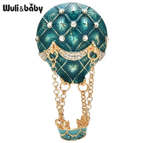 Wuli&baby синие броши в виде воздушных шаров