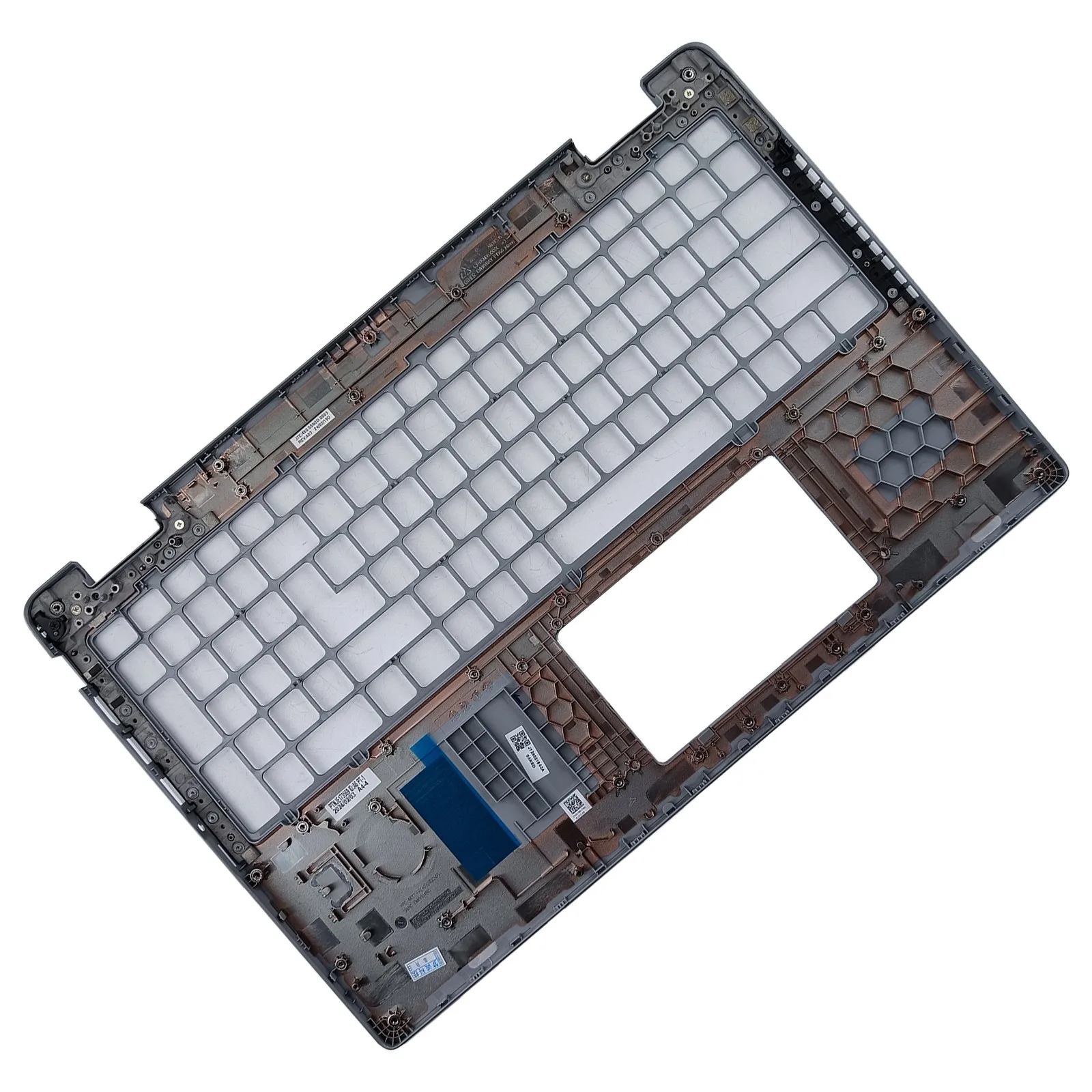 Фото 0N1Y6M N1Y6M Верхняя крышка корпуса (пальмрест) для ноутбуков Dell Latitude 5540, Precision 3580, M3580, C-крышка, рамка клавиатуры №5