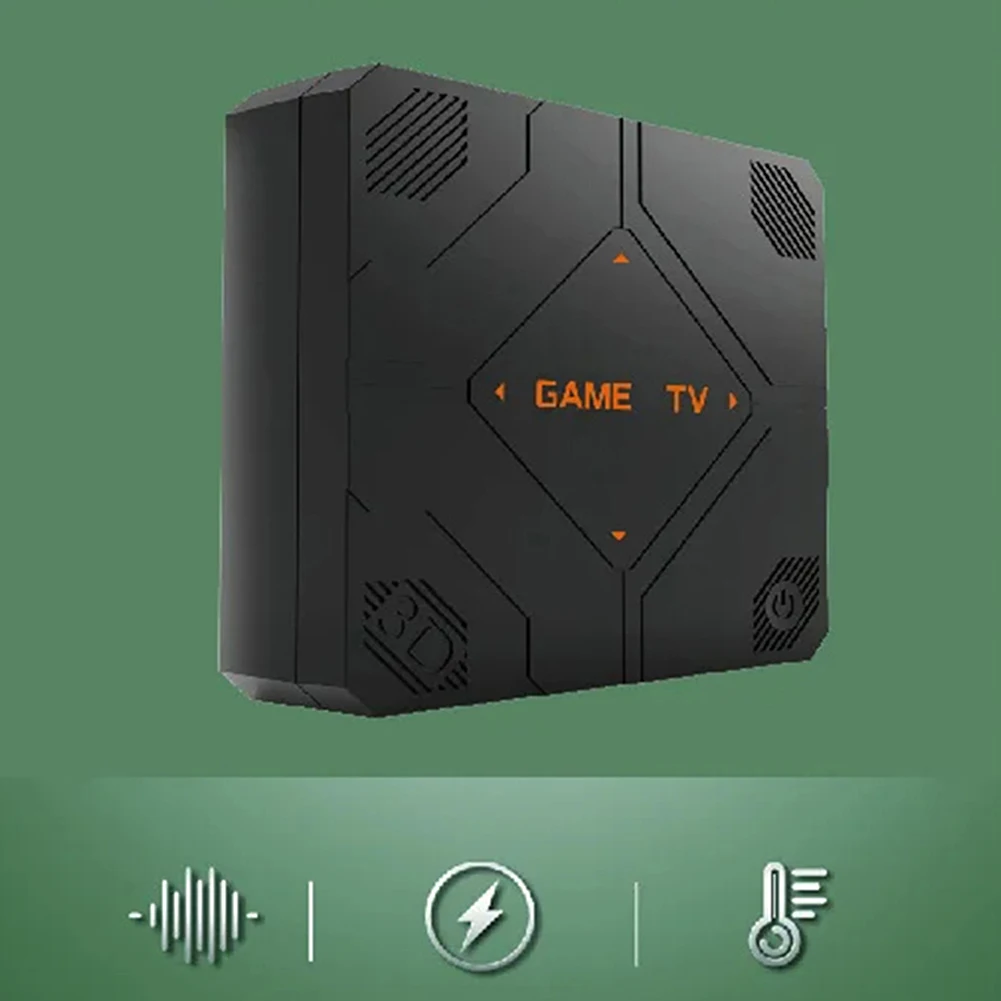 Домашняя игровая консоль ALLOYSEED V5 с двумя беспроводными контроллерами 2 4 ГГц