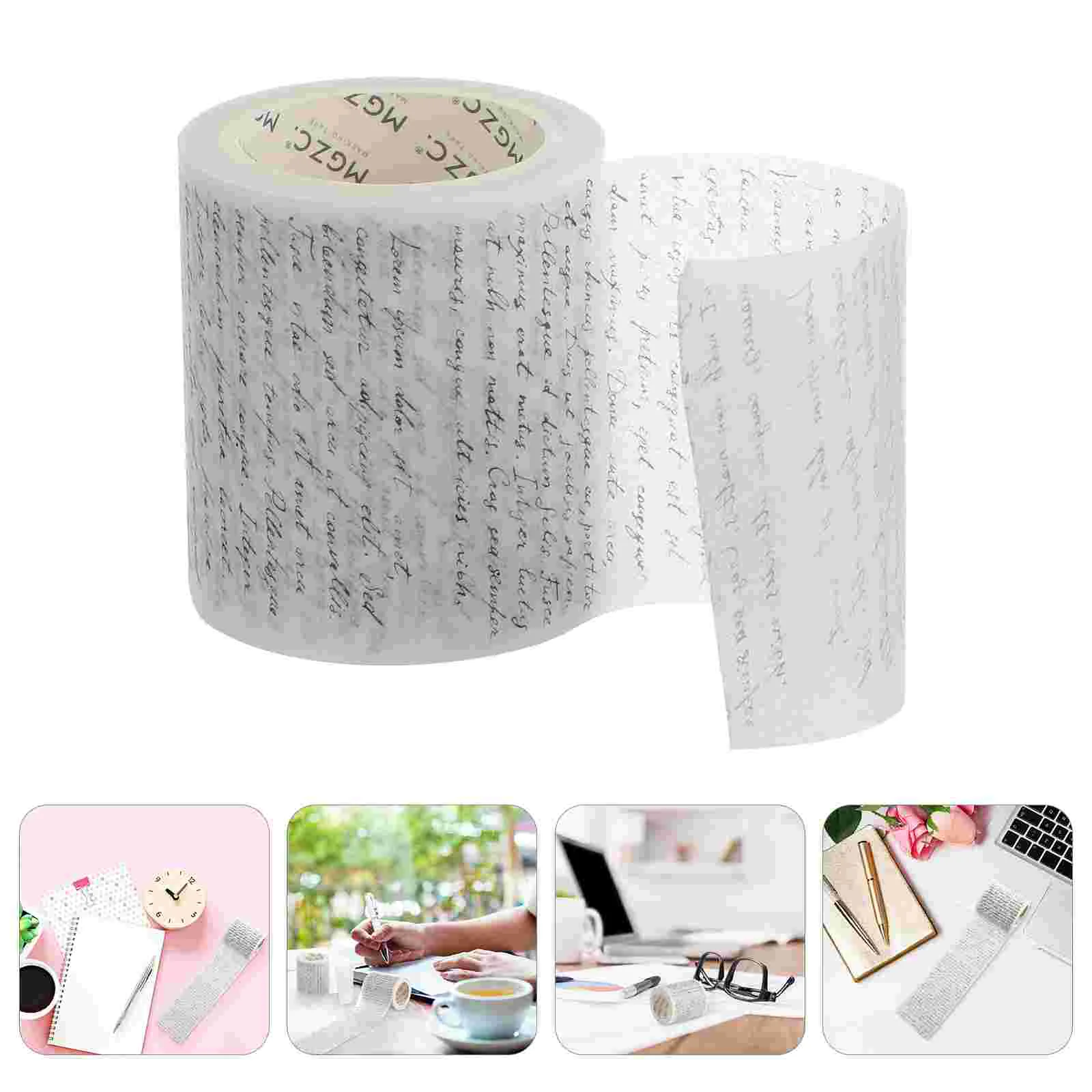 

Tape Washi Paper Gothic Wide Words Masking Roll Wrapping Scrapbook Gift Diy Planners Rolls Decorative Letter Scrapbooking