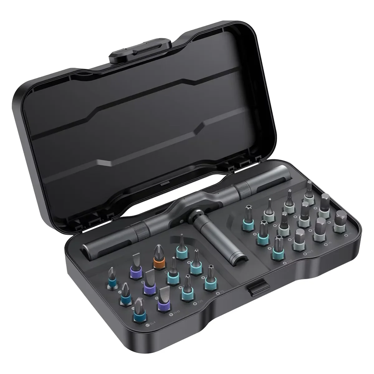 

Набор универсальных отверток с храповым механизмом 24 в 1 RS1, 24 в 1, стальные магнитные отвертки S2, инструменты для ремонта