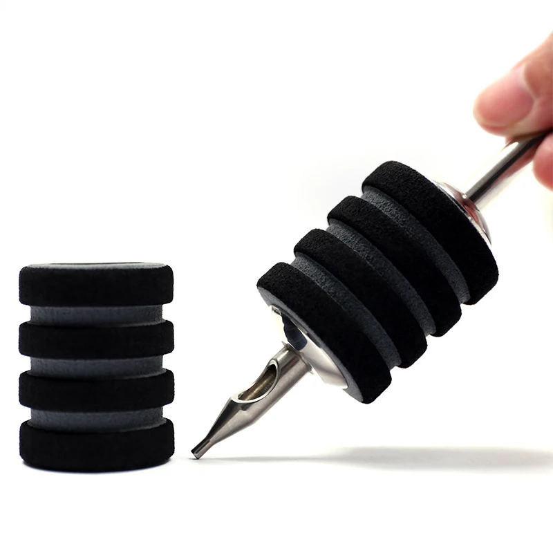 1/2/5 шт. противоскользящие чехлы для ручек тату-машины амортизирующая ручка из