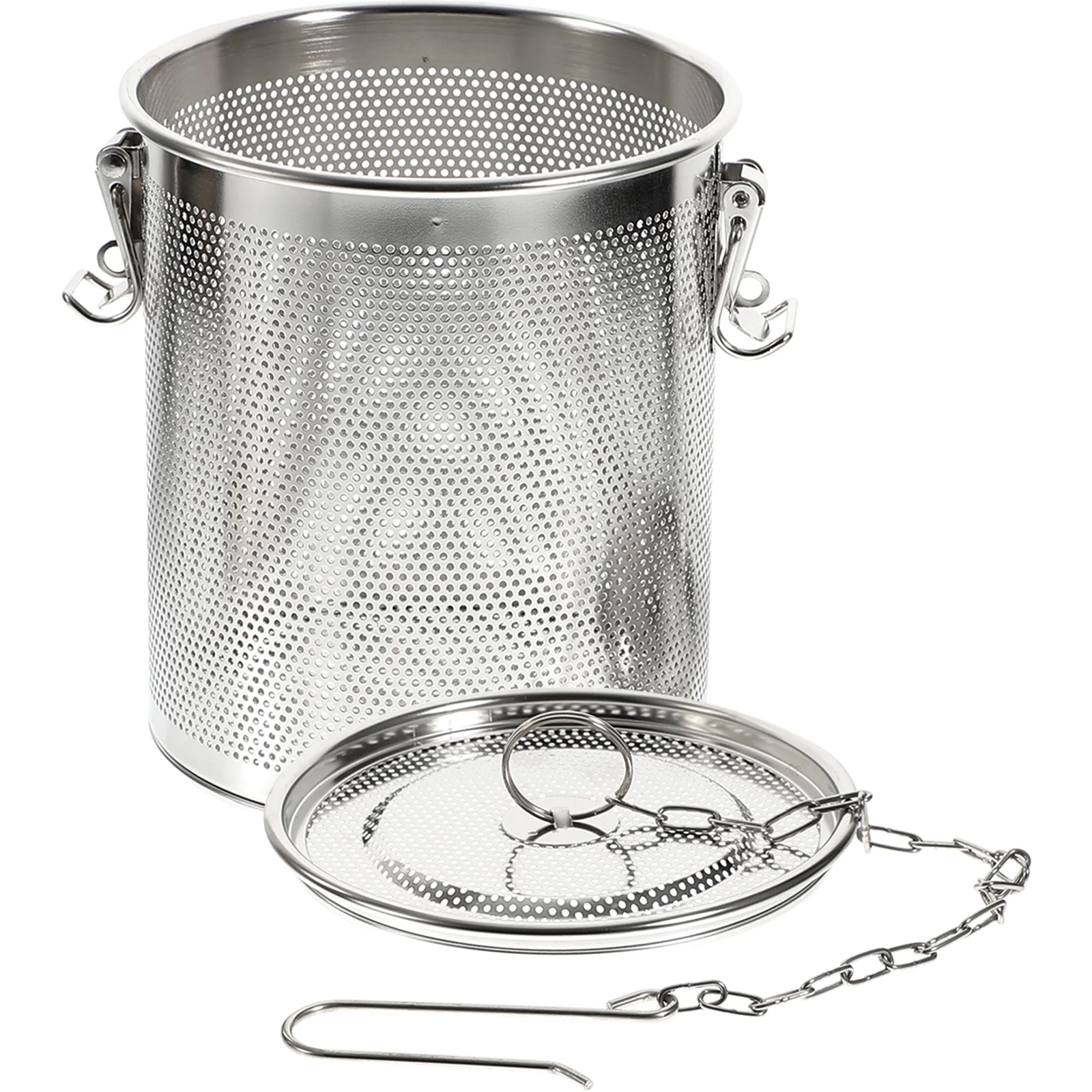 

Filter Stainless Steel Wire Mesh Design Brine Strainer Basket Soup Seasonings Separation Filter Cooking Teapots for infusions