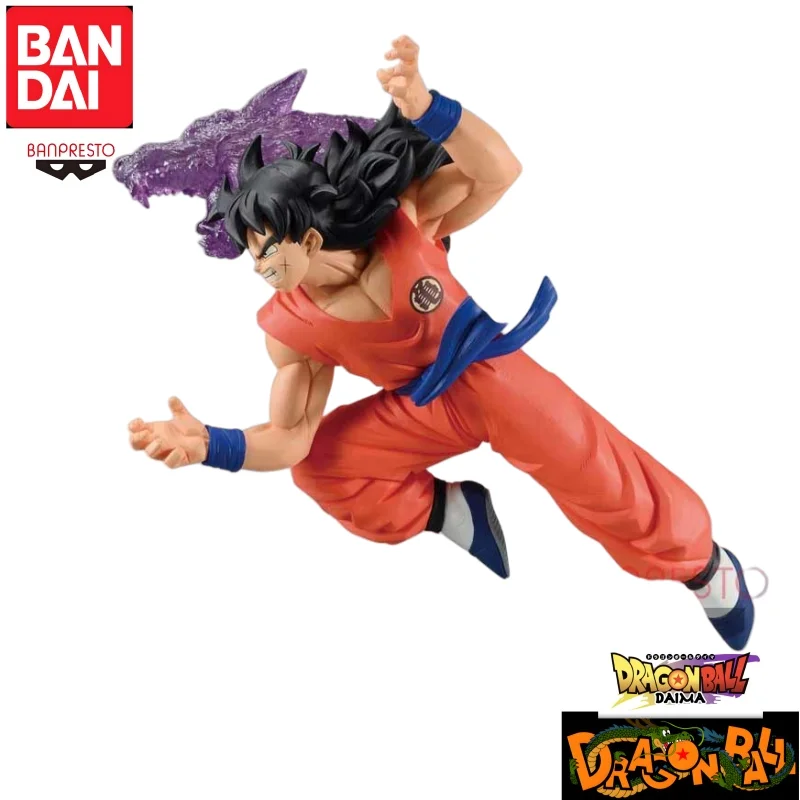 Фото Оригинальная фигурка Bandai Banpresto Dragon Ball Z GX Materia Yamcha, аниме-фигурка, модель для коллекционирования, новая, в коробке, подарок №1