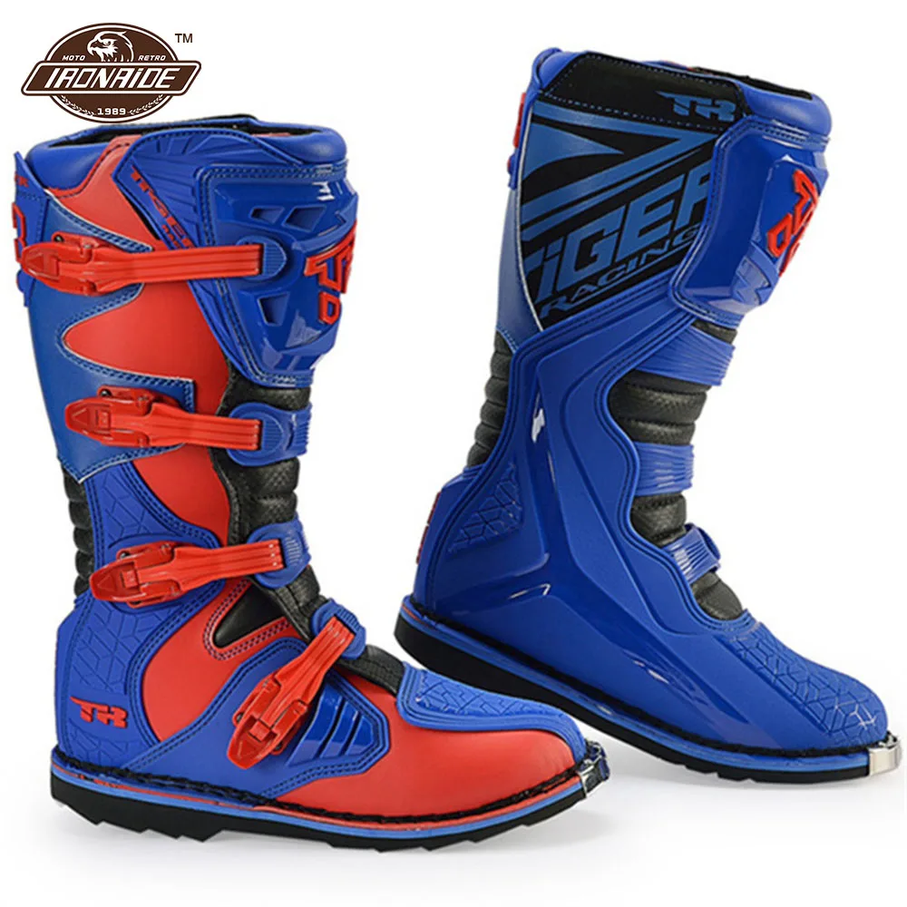

Motocross Boots Anti-drop Off-road Cycling Boots Wear-resistant Protective Boots Motorcycle Boots Men Motorcycle Boots