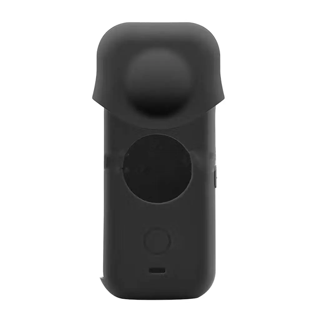 

Силиконовый мягкий чехол для Insta360 One X2, пылезащитная крышка для объектива, защитный рукав, съемный объектив для панорамной камеры