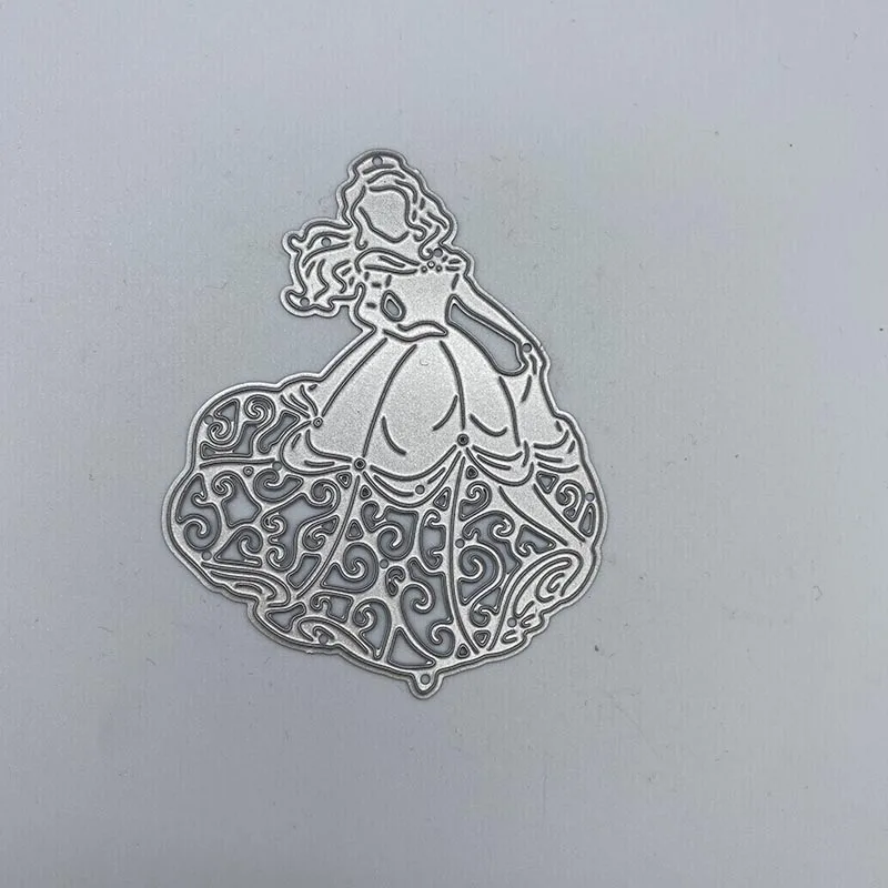 

Girl in a skirt Metal Cutting Dies Stencils For Scrapbooking Paper Cards Crafts DIY 2019 New