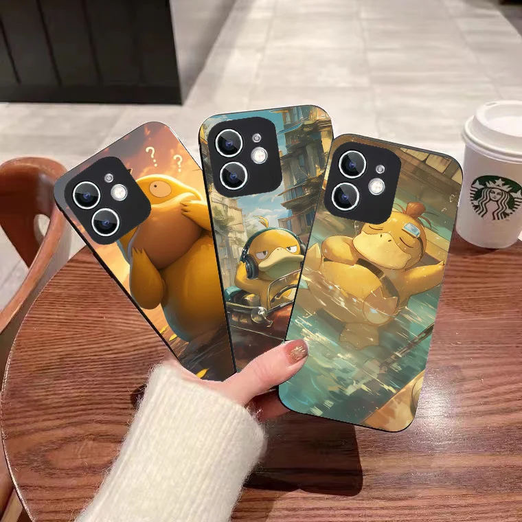 Флуоресцентный черный силиконовый чехол для OPPO A12 A15 A16 A17 A31 A32 A33 A35 A38 A53