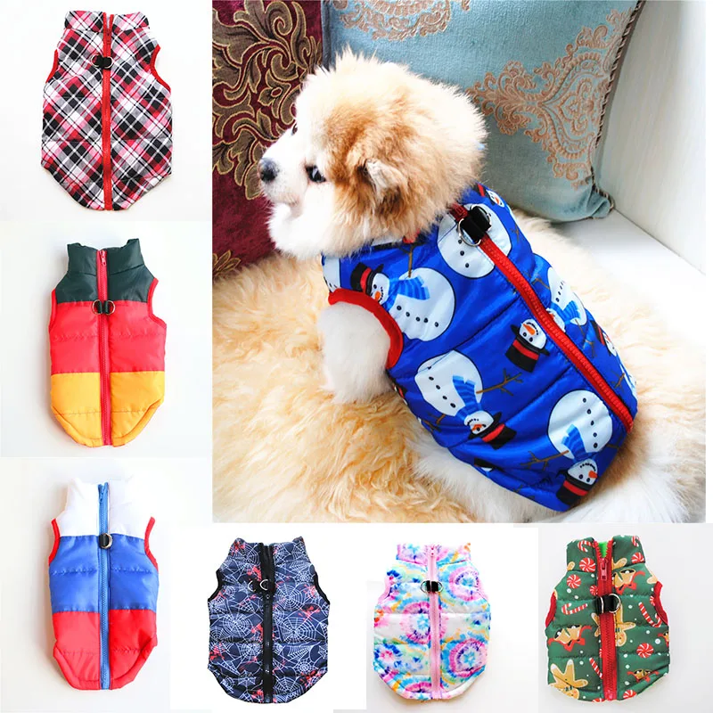 

New Winter Velveteen dog clothes for small dogs Windproof dog coat warm jacket yorkie chihuahua outfit vest autumn dog costume