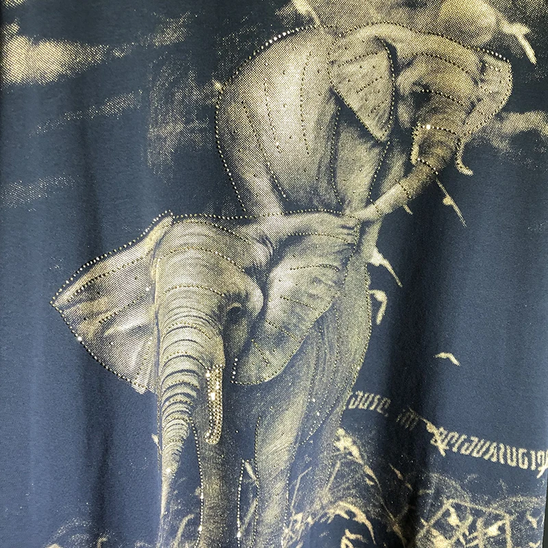 Футболка мужская с коротким рукавом модная повседневная тенниска животным