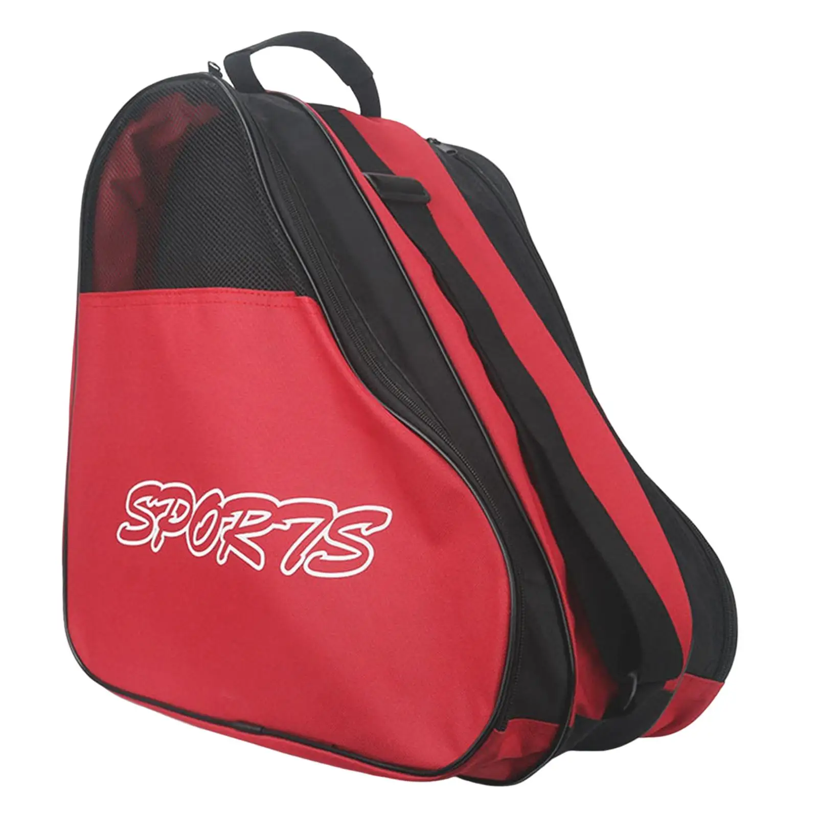 

Portable Skates Bag Adjustable Shoulder Strap Case Skates Storage Bag Backpack