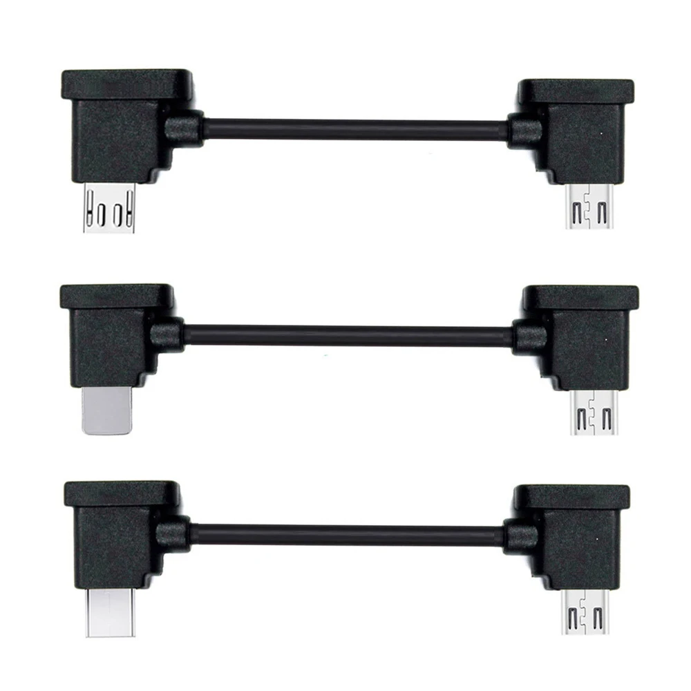 Cablecc Remote Controller Data Cable Type-C to Micro USB for DJI Mavic Pro Platinum Mavic Pro RC Accessories 