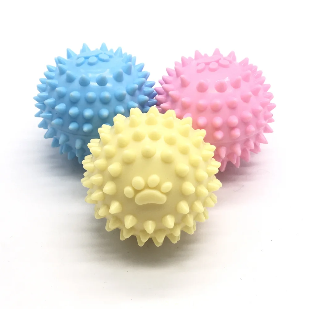 

Жевательная игрушка для собак, молярный мяч для чистки зубов, милые мячи для домашних животных, устойчивые к укусам игрушки-мячи для чистки ...