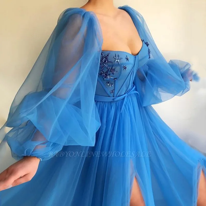 

2022 Women's Clothing Off Shoulder Mesh Long Sleeve One-Piece Dress Wedding Dress Large Swing Loose Party
