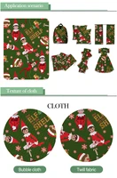 50145cm christmas genie bullet textured liverpool polyester fabric patchwork tissue kids home textile for sewing doll fabric