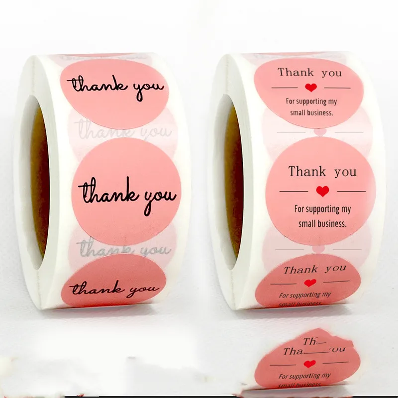 

500 шт., женские круглые наклейки