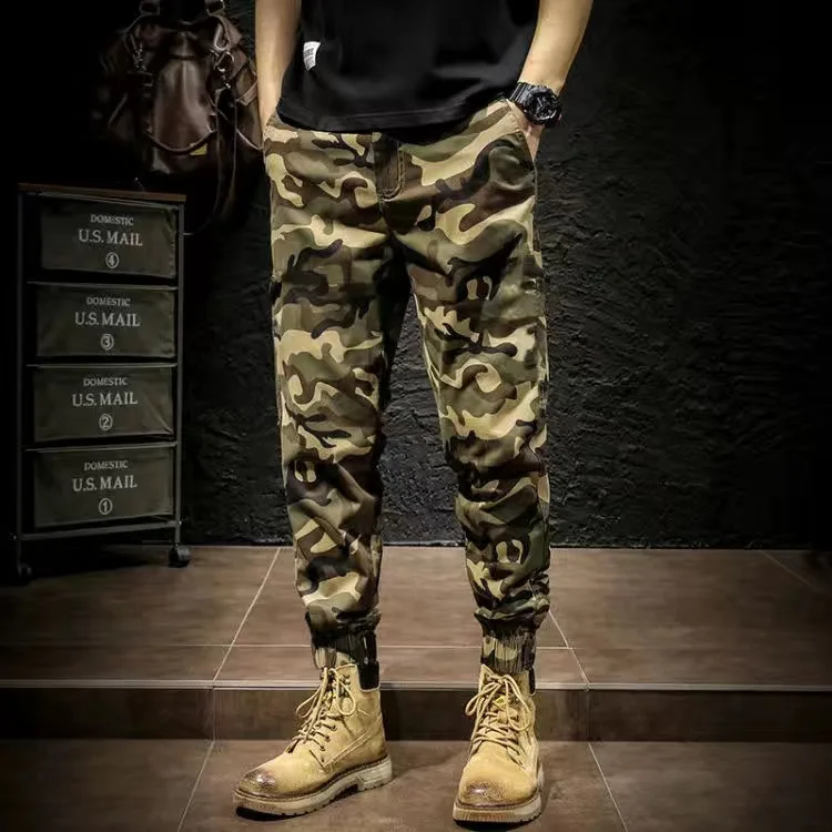 

Брюки-карго мужские тактические, эластичные штаны в стиле милитари, с множеством карманов, городские приталенные, 5XL
