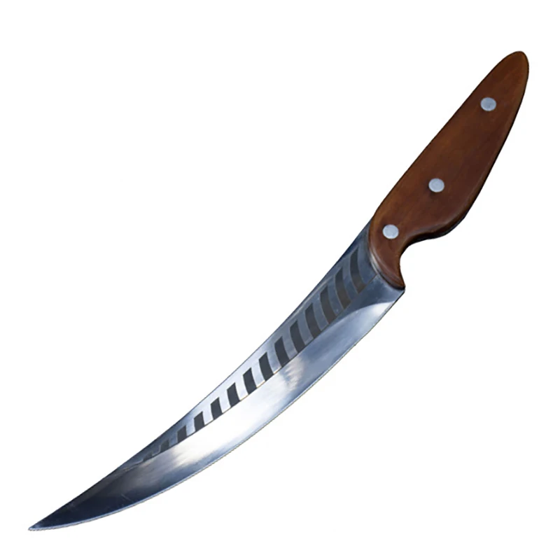 

Нож для сашими 9 дюймов 7Cr17MoV, кухонные ножи Longquan с деревянной ручкой для нарезки лосося, суши, ветчины, мясника, рыбы