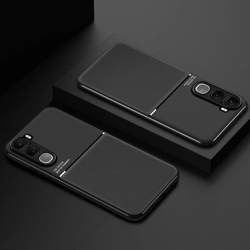 Фото Чехол для телефона Vivo Y21D 4G, ультратонкий кожаный чехол с магнитной текстурой для мобильного телефона Vivo Y21D 4G Portada Fundas Vivo Y21D 4G №5