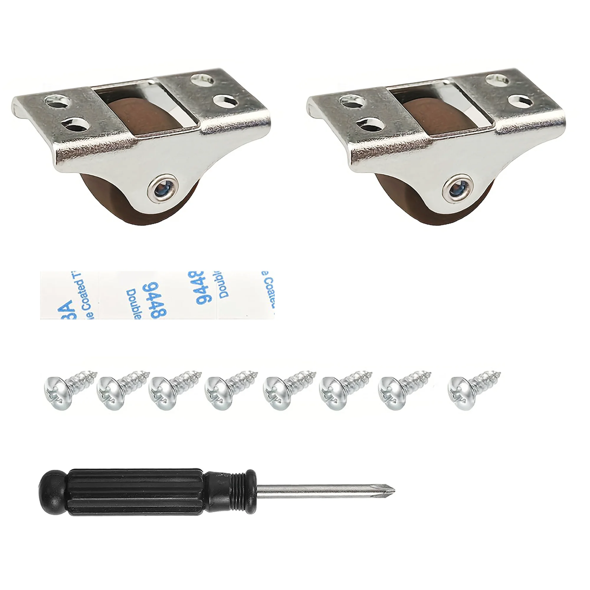 

Мини ролики TPR Guide Rail Wheels 0.5 дюйма