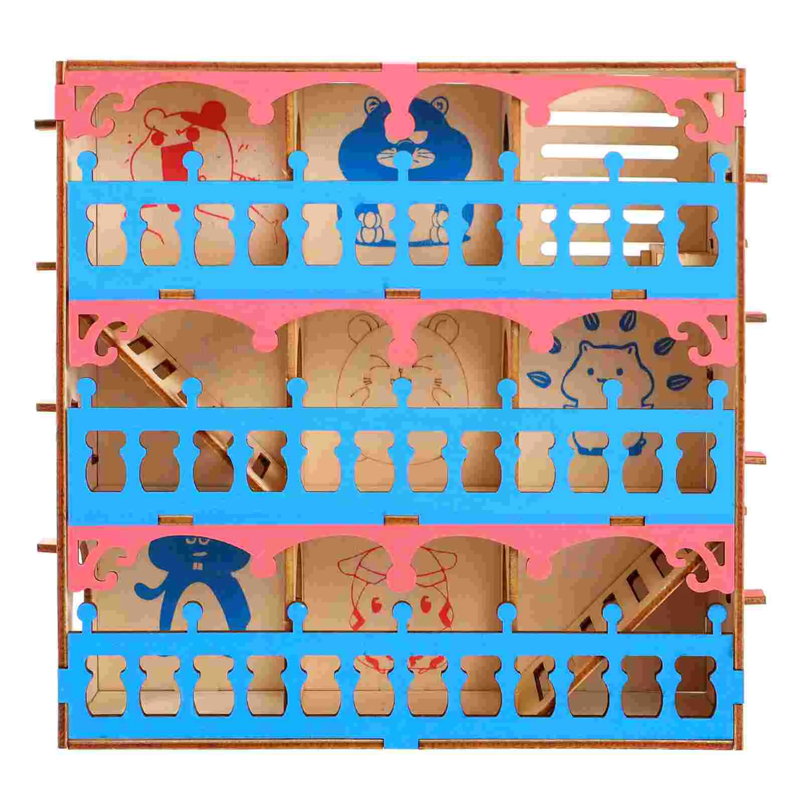 

Hamster Maze Toy House Toys Hideout Accessories Wooden Tubes Wood Dwarf Cage Tunnel Pet Stuff Gerbil Hideouts Glider Tunnels