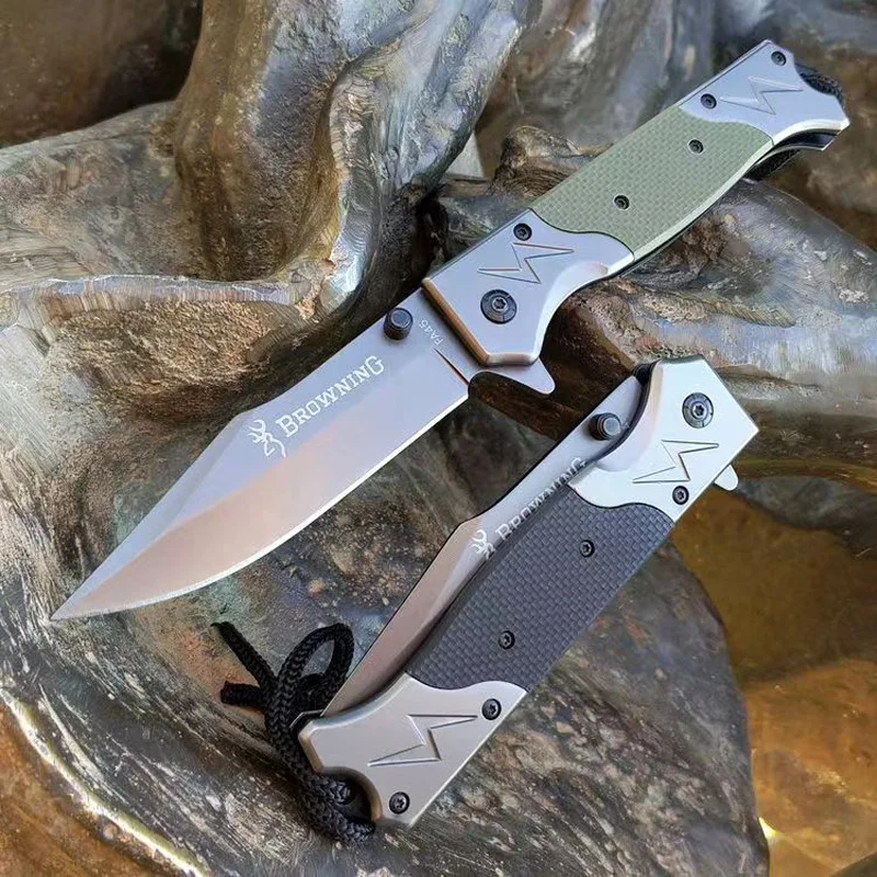 Стальной мини-складной нож для мужчин высокопрочный военный тактический