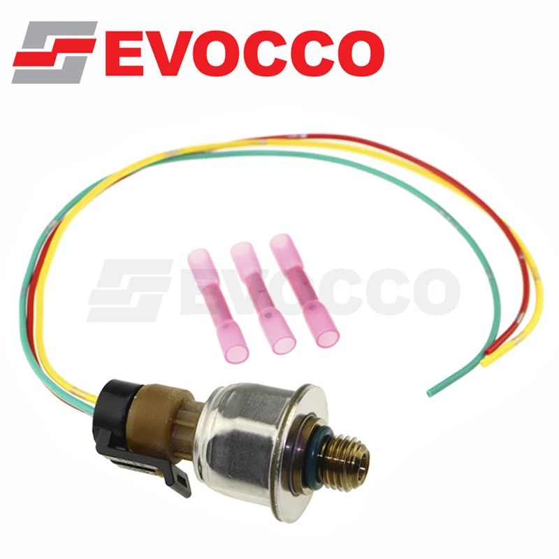 

Original Injection Control Pressure ICP Sensor 1845428C92 3PP6-12 For Ford 6.0L Powerstroke 04-07 W/ Pigtail Connector Plug Kit