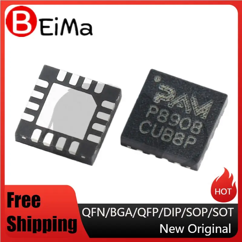 Peça Pam8908jer Pam8908jer Qfn16 Duplo Canal Amplificador de Fone de Ouvido Bluetooth Amplificador de Áudio Linear 510