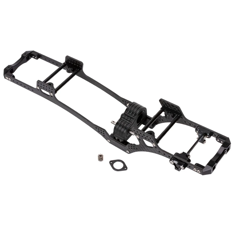

1 Set Lower Center Of Gravity Carbon Fiber Frame Rail For 1/10 RC Crawler Axial SCX10 I II III Upgrades Parts