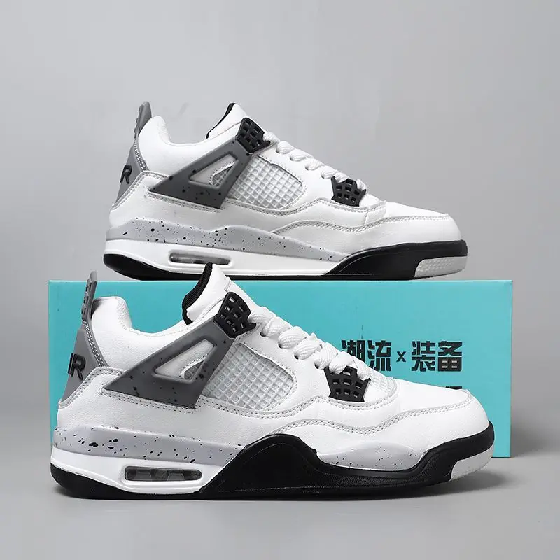 

2023 Men's Basketball Shoes Fitness Training White Men Sneakers Breathable Anti Slip Outdoor Sports Women Shoe Zapatillas Hombre