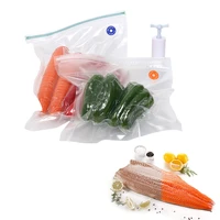 sous vide bags reusable food sealer bags of vacuum zipper bag for dried fruits vegetables kitchen food storage fridges organizer