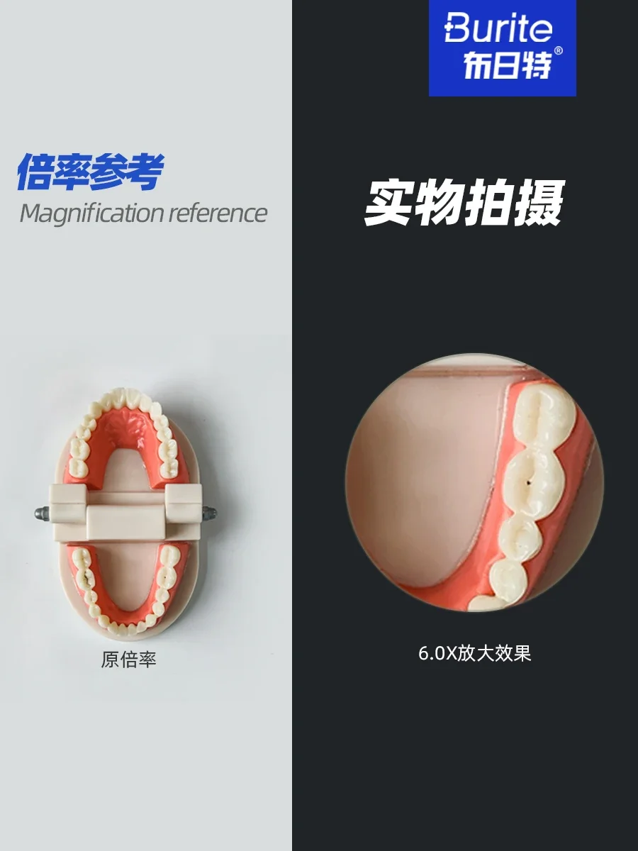 Медицинское увеличительное стекло 6 0x для полости рта и зубов лечение корневого