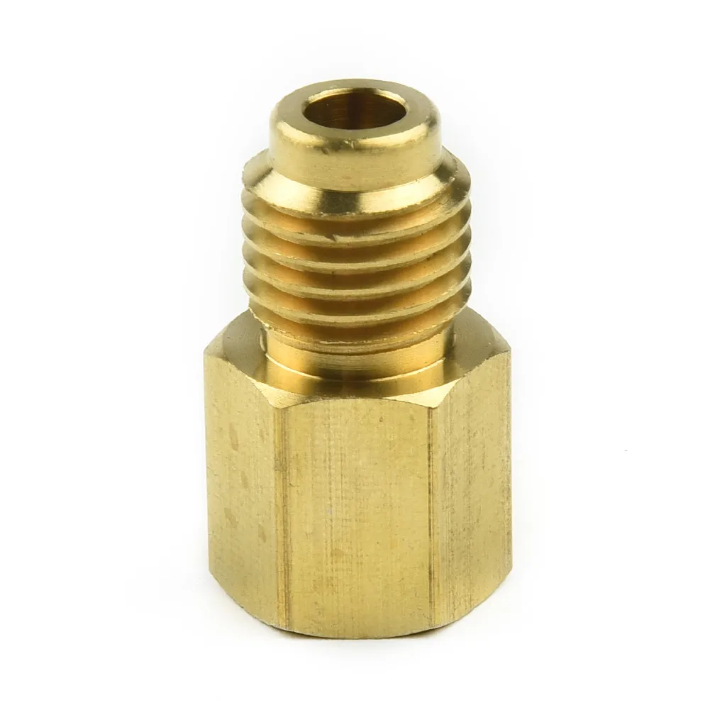 

Brass R134A R12 Car Conditioner Adapter Quick Coupling 1/2" ACME Male 1/4" SAE Internal Thread 1/4" External Thread 1/2"