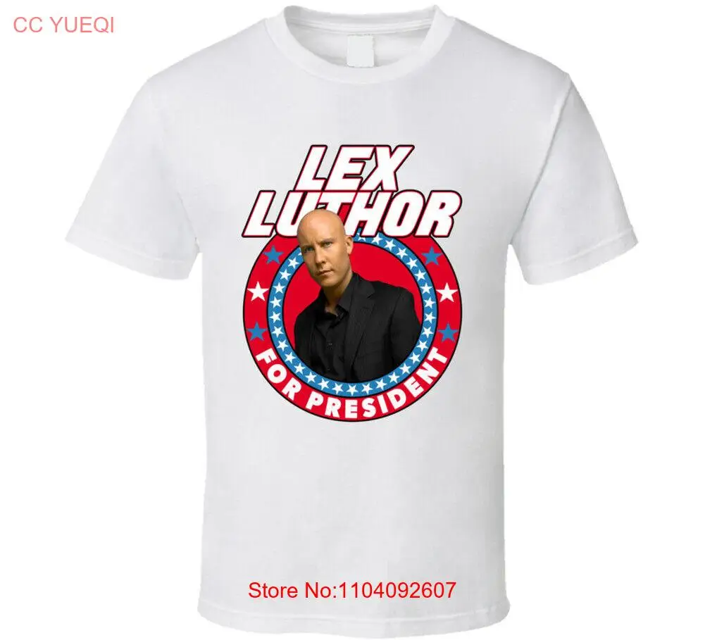 Lex Luthor Smallville For President Tv Show Villain Fan T Shirt