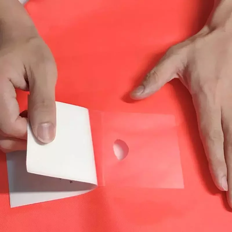 

Transparent Self Adhesive Nylon Sticker Cloth Patches Outdoor Tent Jacket Repair Tape Not easy to break Patch tool