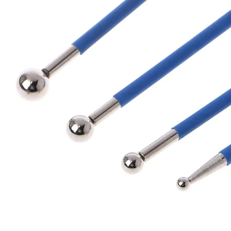 4 шт./компл. двойной прессованный шар из нержавеющей стали для затирки клея