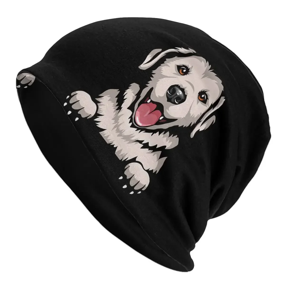 Шапки Peeking собака Рассел терьер шапочки шапки Kuvasz тонкая шапка спортивная