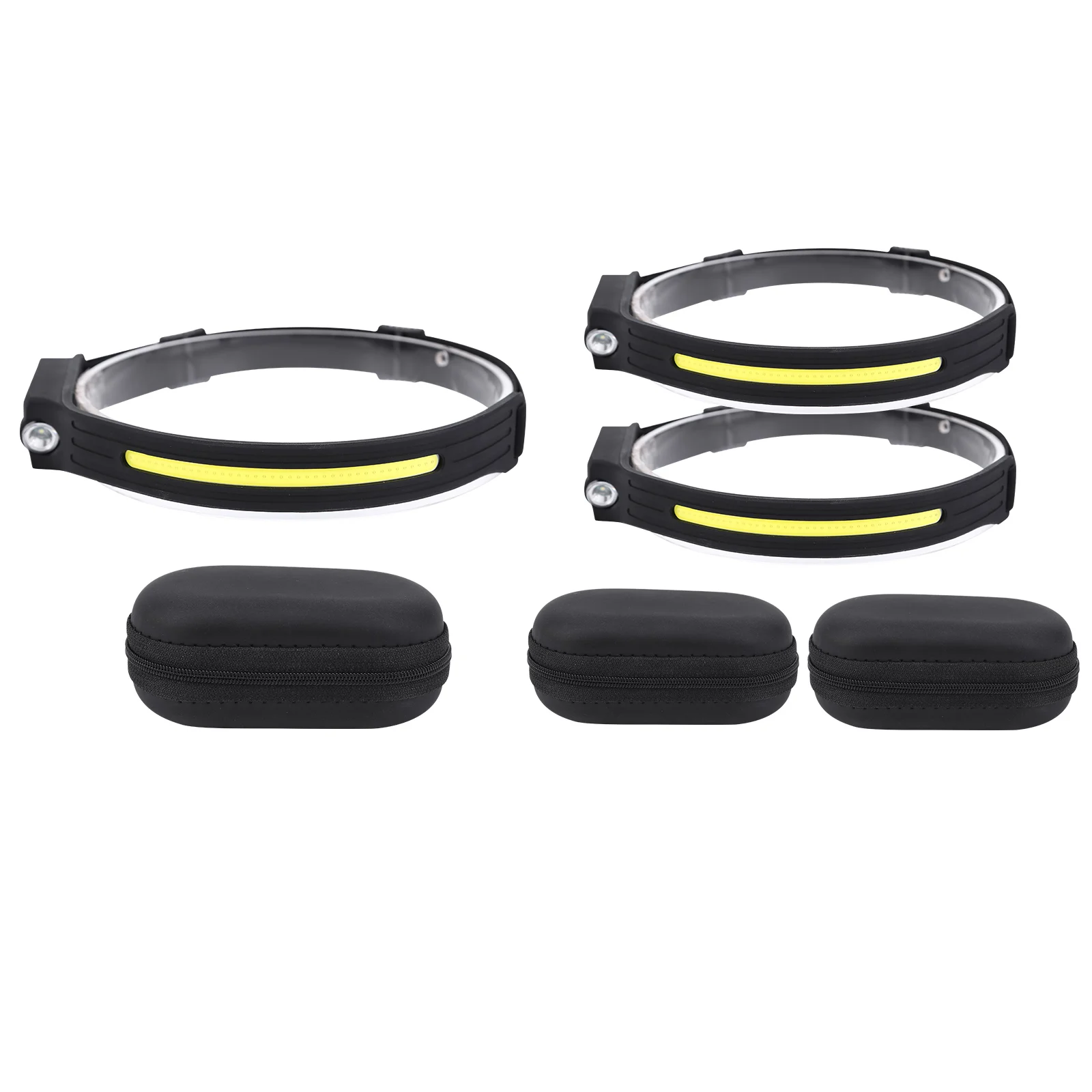 

LED Headlamp 350lm USB Rechargeable Headlight Motion Sensor 4 Modes Lightweight Head Lamp Outdoor Lighting Fixture
