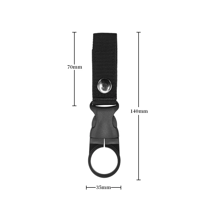 1 шт. лямка с пряжкой крючок держатель для бутылки водой зажим улицы нейлоновый