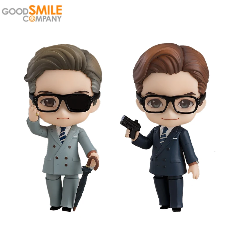 

GoodSmile оригинальная модель 1824 Гэри Баклажан унвин 1825 Гарри Галахад Харт Кингсман нандороид ПВХ игрушка настольное украшение подарок