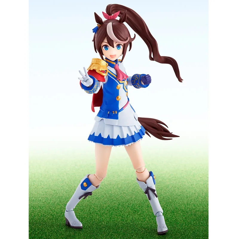 

Original BANDAI Pretty Derby Tokai Teio S.H.Figuarts Anime Figure 12.5Cm Pvc Action Figurine Model Toys for Boys Gift