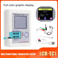 lcr tc1 multifunctional transistor tester lcd display tft diode triode capacitor resistor detector electronic component set