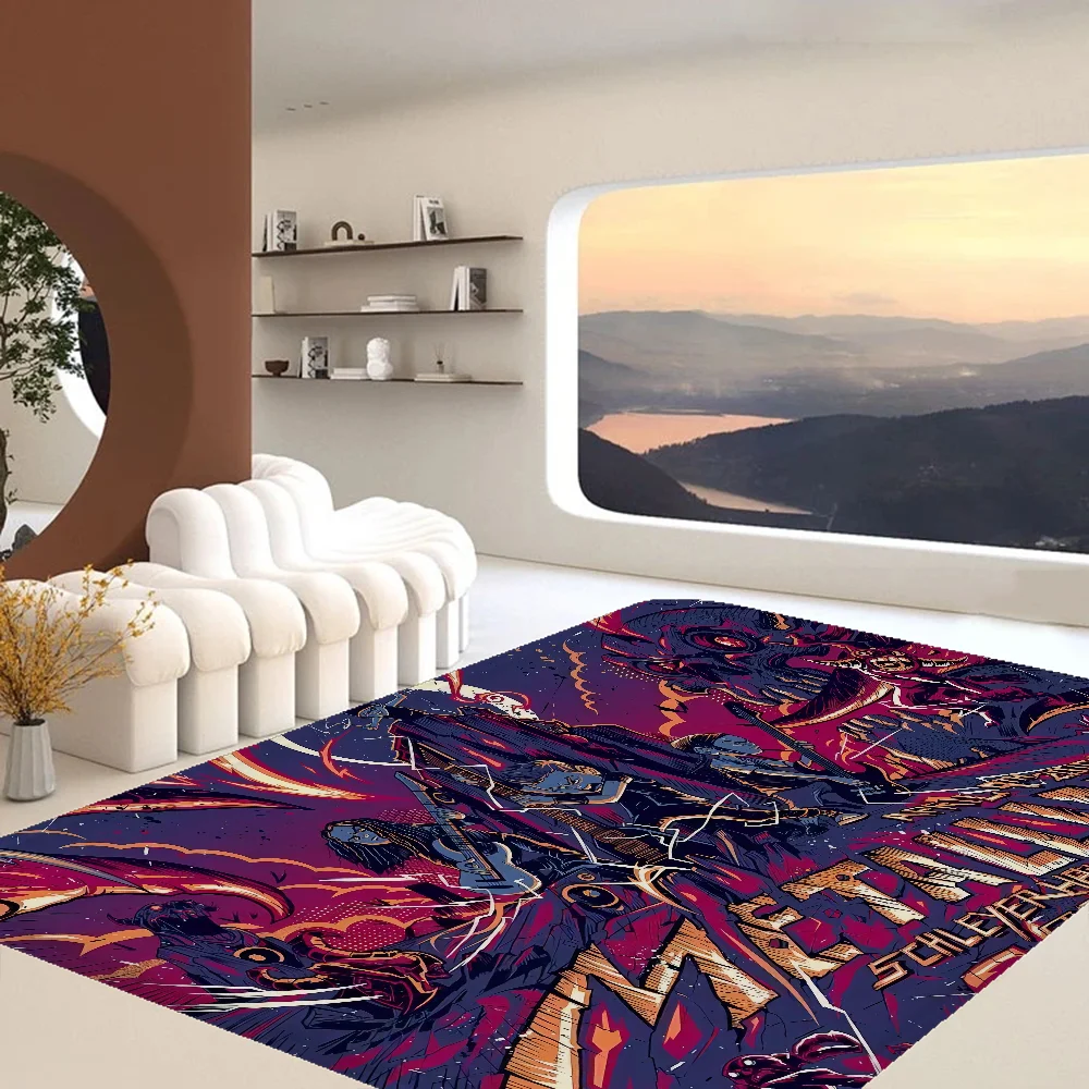 M-Metallica Bath Mat Nordic Style Home Doormat Bathroom-Toilet Mats Bedroom Welcome