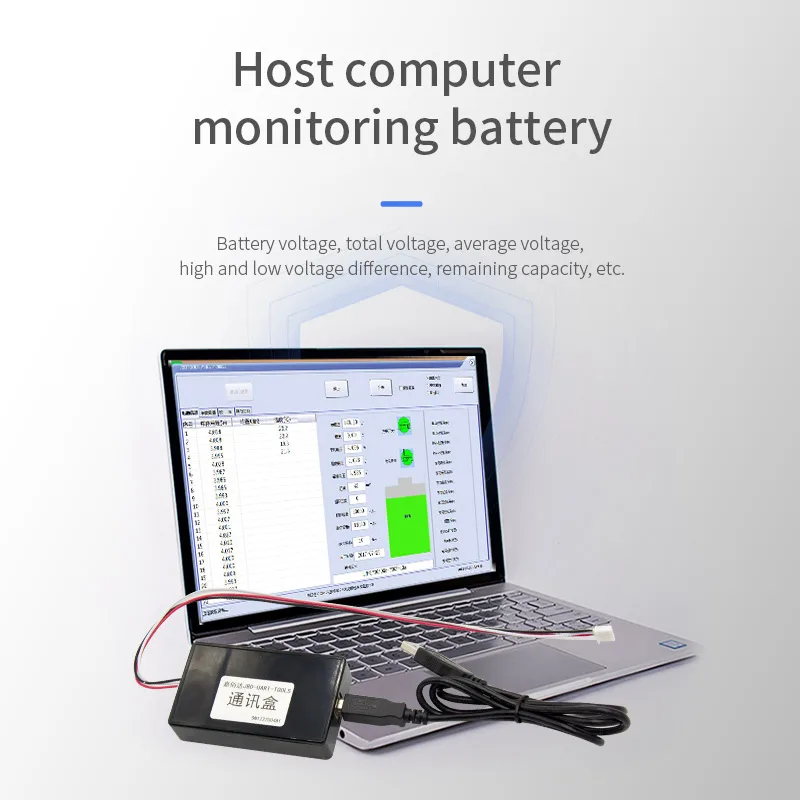 Литиевая балансировочная плата JBD Lifepo4 Bms 48 в 16S 17S 20S 60 30 А 40 50 BMS Bluetooth с поддержкой