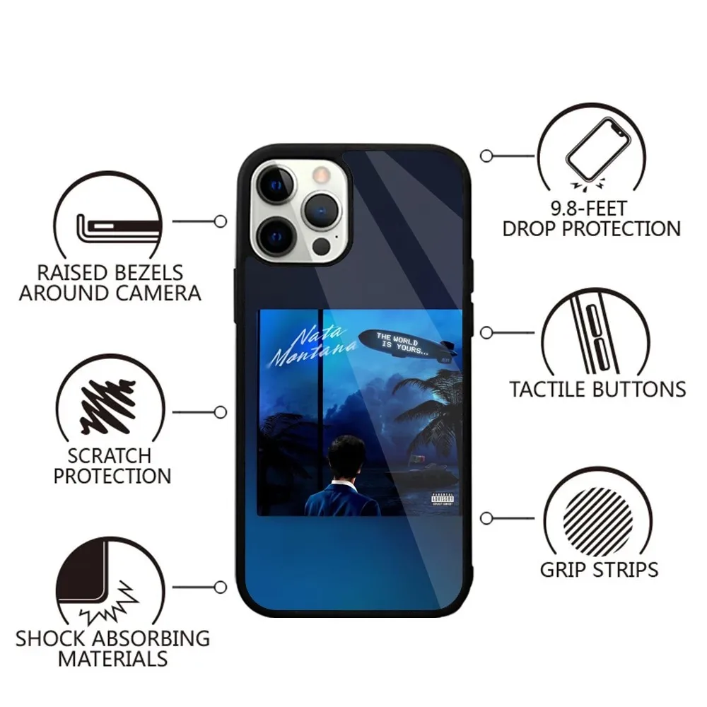 Чехол для телефона Scarfaces The World Is Yours с сильным магнитом IPhone 15 14 13 Pro Max Plus 11 12 Мини