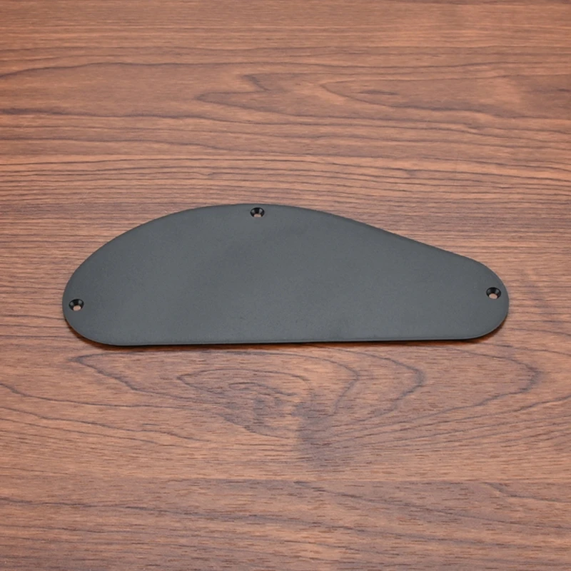 Черная пластиковая крышка полости для бас-гитары задняя пластина проводки