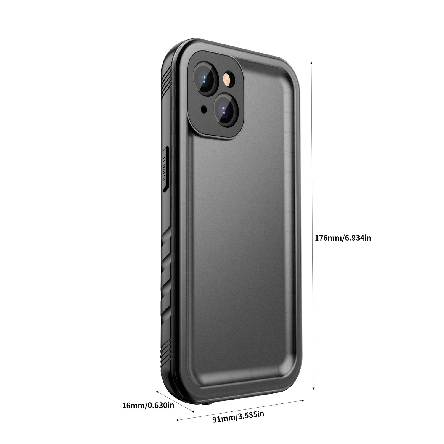 Водонепроницаемый чехол для iPhone 15 14 Plus 13 12 11 Pro Max SE — защитная пленка всего тела